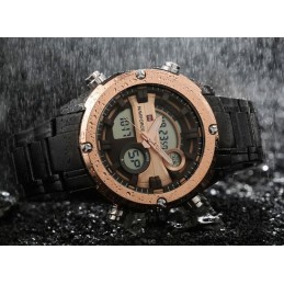 NAVIFORCE GLOCK MEN'S WATCH - (zn039d) - black/rosegoldZEGAREK MĘSKI NAVIFORCE GLOCK - (zn039d) - black/rosegold