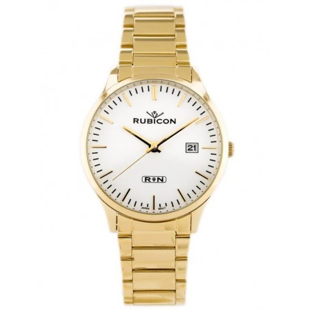 RUBICON RNDD60 MEN'S WATCH (zr078c) - steel
