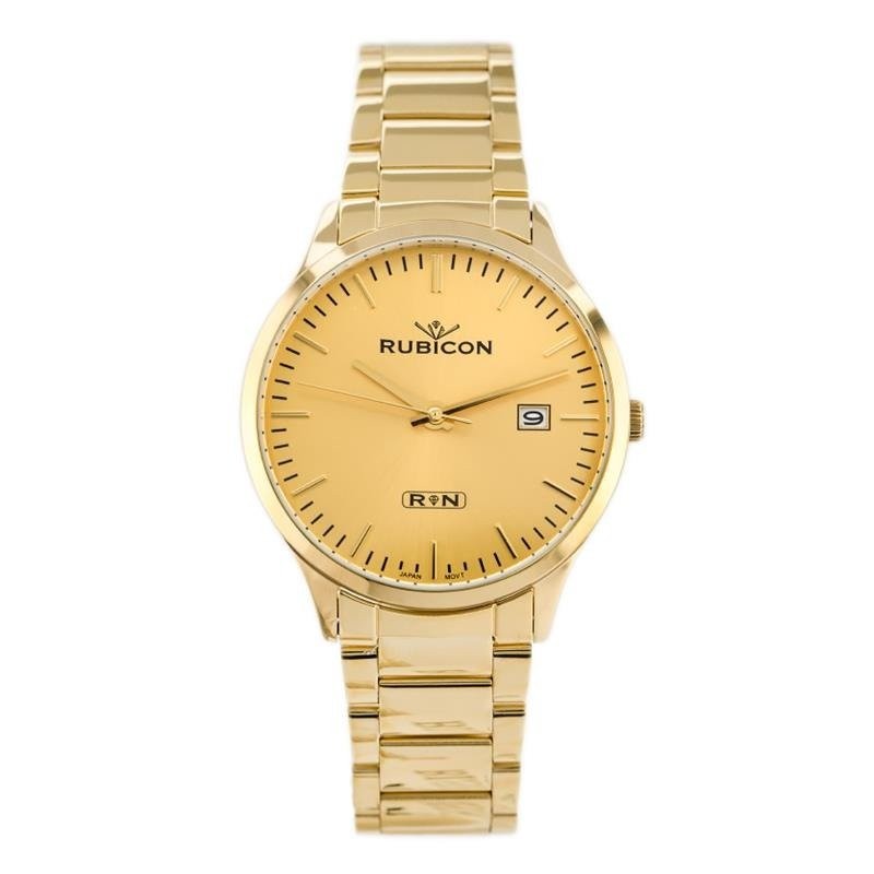RUBICON RNDD60 MEN'S WATCH (zr078d) - steel  ZEGAREK MĘSKI RUBICON RNDD60 (zr078d) - stalowy