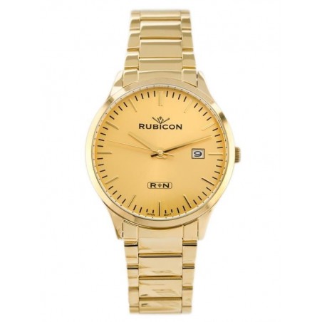 RUBICON RNDD60 MEN'S WATCH (zr078d) - steel