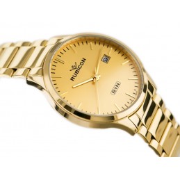 RUBICON RNDD60 MEN'S WATCH (zr078d) - steelZEGAREK MĘSKI RUBICON RNDD60 (zr078d) - stalowy
