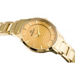 BISSET BSBE45 WOMEN'S WATCH - gold (zb551d)ZEGAREK DAMSKI BISSET BSBE45 - gold (zb551d)