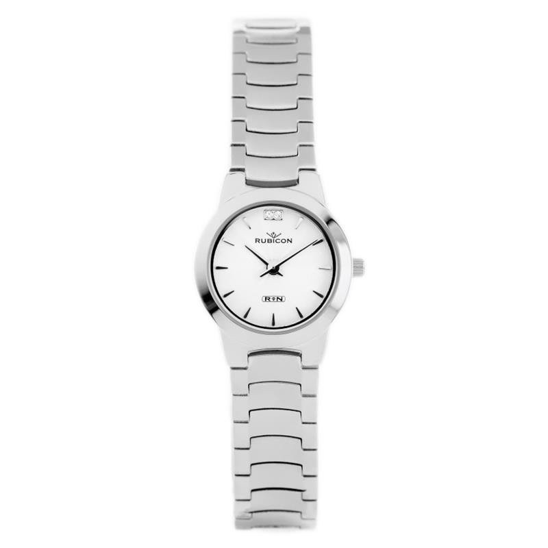 RUBICON RNBC21 WOMEN'S WATCH - silver (zr568a)  ZEGAREK DAMSKI RUBICON RNBC21 - silver (zr568a)
