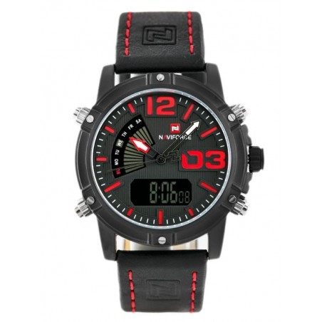 NAVIFORCE MEN'S WATCH - CYCLONE (zn036b) + BOX