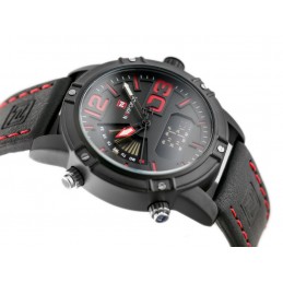 NAVIFORCE MEN'S WATCH - CYCLONE (zn036b) + BOXZEGAREK MĘSKI NAVIFORCE - CYCLONE - DUAL TIME (zn036b) + box