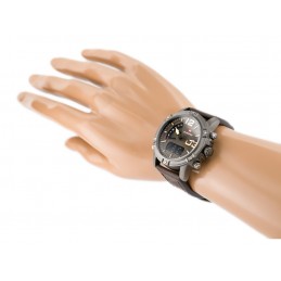 NAVIFORCE MEN'S WATCH - CYCLONE (zn036c) + BOXZEGAREK MĘSKI NAVIFORCE - CYCLONE - DUAL TIME (zn036c) + box