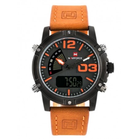 NAVIFORCE MEN'S WATCH - CYCLONE (zn036d) + BOX