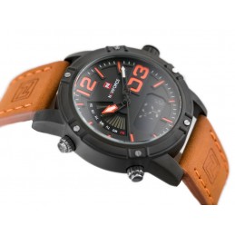 NAVIFORCE MEN'S WATCH - CYCLONE (zn036d) + BOXZEGAREK MĘSKI NAVIFORCE - CYCLONE - DUAL TIME (zn036d) + box