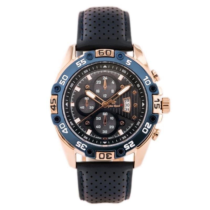 MEN'S WATCH G. ROSSI - QUBUS (zg113j) + BOX  ZEGAREK MĘSKI GINO ROSSI - QUBUS (zg113j) + BOX