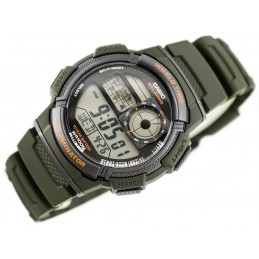 ZEGAREK MĘSKI CASIO AE-1000W 3AVDF (zd073b) - WORLD TIME + BOXZEGAREK MĘSKI CASIO AE-1000W 3AV (zd073b) - WORLD TIME