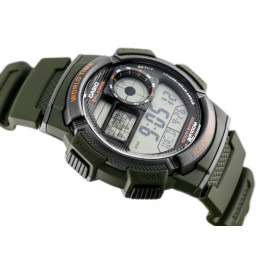 ZEGAREK MĘSKI CASIO AE-1000W 3AVDF (zd073b) - WORLD TIME + BOXZEGAREK MĘSKI CASIO AE-1000W 3AV (zd073b) - WORLD TIME