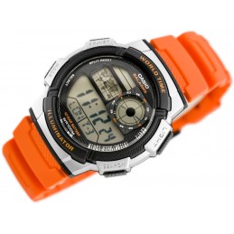 ZEGAREK MĘSKI CASIO AE-1000W 4BV (zd073d) - WORLD TIME + BOXZEGAREK MĘSKI CASIO AE-1000W 4BV (zd073d) - WORLD TIME
