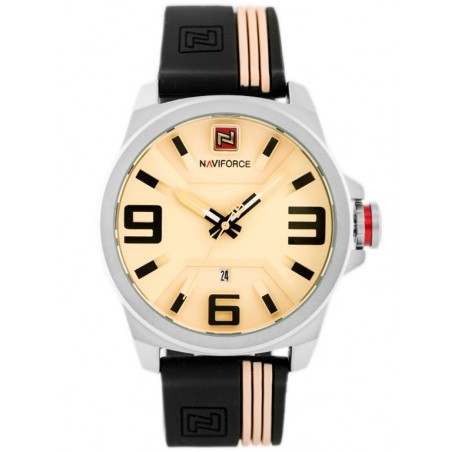 NAVIFORCE MEN'S WATCH - NF9098 (zn045a) - beige/black