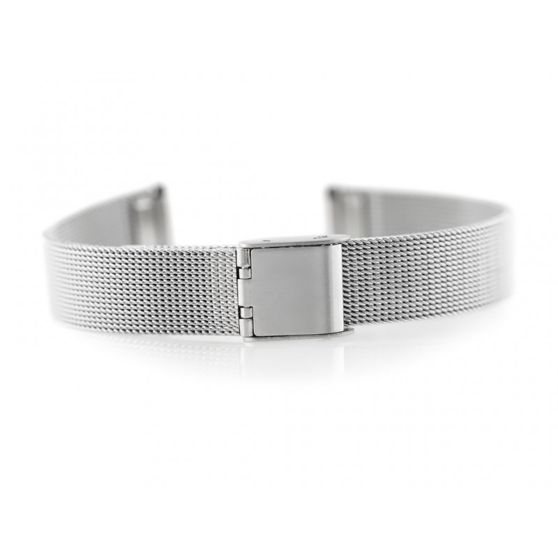 Bracelet 301S - HQ mesh - silver - 12mm  Bransoleta 301S - siatka HQ - srebrna - 12mm