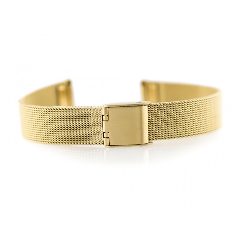 Bracelet 301G - HQ mesh - gold - 12mm  Bransoleta 301G - siatka HQ - złota - 12mm
