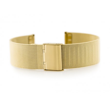 301G bracelet - HQ mesh - gold - 22mm