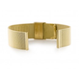 301G bracelet - HQ mesh - gold - 22mmBransoleta 301G - siatka HQ - złota - 22mm
