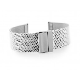 Bracelet 302S - HQ mesh - silver - 22mmBransoleta 302S - siatka HQ - srebrna - 22mm