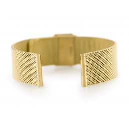 Bracelet 302G - HQ mesh - gold - 22mmBransoleta 302G - siatka HQ - złota - 22mm