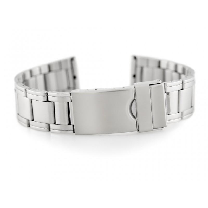 Bracelet 673S - HQ steel - silver - 18/20mm  Bransoleta 673S - stalowa HQ - srebrna - 18/20mm