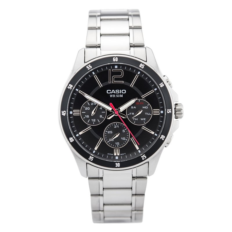 ZEGAREK MĘSKI CASIO MTP-1374D-1AV (zd063b) + BOX  ZEGAREK MĘSKI CASIO MTP-1374D 1AV (zd063b)