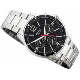 ZEGAREK MĘSKI CASIO MTP-1374D-1AV (zd063b) + BOXZEGAREK MĘSKI CASIO MTP-1374D 1AV (zd063b)