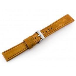 Leather watch strap W48 - PREMIUM - camel - 24mmPasek skórzany do zegarka W48 - PREMIUM - camel - 24mm