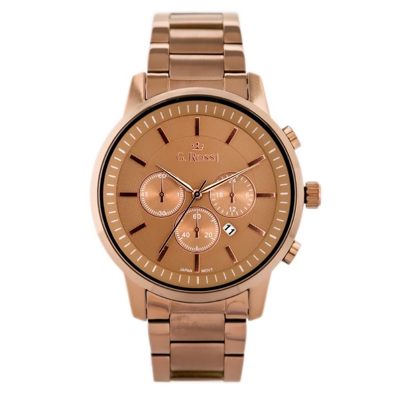 G. ROSSI WATCH - 6647B (zg201e) + BOX  ZEGAREK MĘSKI GINO ROSSI - 6647B (zg201e)  + BOX