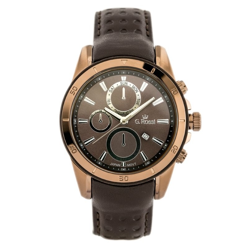 ZEGAREK G. ROSSI - 5799A (zg204e) + BOX  ZEGAREK MĘSKI GINO ROSSI - 5799A (zg204e) + BOX