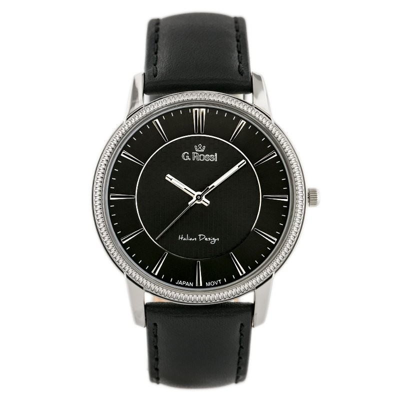 G. ROSSI WATCH - 10077A (zg208c) + BOX  ZEGAREK MĘSKI GINO ROSSI - 10077A (zg208c) + BOX