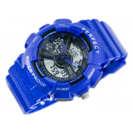 MEN'S PERFECT SHOCK WATCH (zp219e) - blueZEGAREK MĘSKI PERFECT SHOCK (zp219e) - blue
