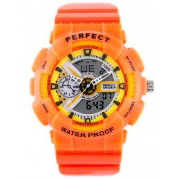 PERFECT SHOCK (zp219c)ZEGAREK MĘSKI PERFECT SHOCK (zp219f) - orange
