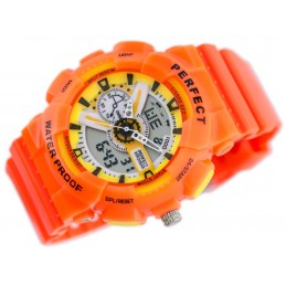 MEN'S PERFECT SHOCK WATCH (zp219f) - orangeZEGAREK MĘSKI PERFECT SHOCK (zp219f) - orange