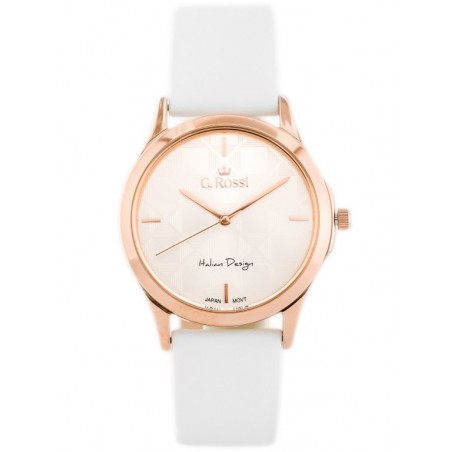 ZEGAREK DAMSKI G. ROSSI - 10513A-3C3 (zg715b) + BOX