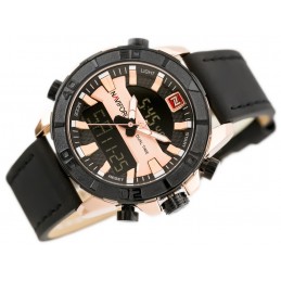 NAVIFORCE MEN'S WATCH - NF9114 (zn046d) - black/rosegoldZEGAREK MĘSKI NAVIFORCE - NF9114 (zn046d) - black/rosegold
