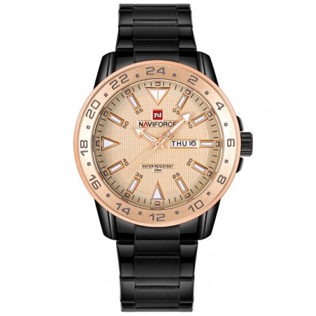 NAVIFORCE MEN'S WATCH - NF9109 (zn064e) - rosegold/black