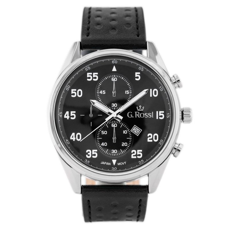 G. ROSSI WATCH - 7116A (zg215b) + BOX  ZEGAREK MĘSKI GINO ROSSI - 7116A (zg215b) + BOX