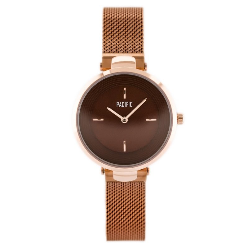 WOMEN'S WATCH PACIFIC 6012 (zy600c) - rosegold  ZEGAREK DAMSKI PACIFIC 6012 (zy600c) - rosegold