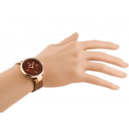 WOMEN'S WATCH PACIFIC 6012 (zy600c) - rosegoldZEGAREK DAMSKI PACIFIC 6012 (zy600c) - rosegold