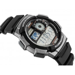 ZEGAREK MĘSKI CASIO AE-1000W 1BVDF (zd073g) - WORLD TIME + BOXZEGAREK MĘSKI CASIO AE-1000W 1BVDF (zd073g) - WORLD TIME