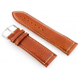 W71 leather watch strap - brown - 24mmPasek skórzany do zegarka W71 - brązowy - 24mm