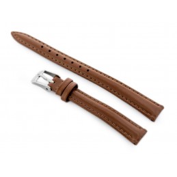 Leather watch strap - CASIO - camel - 12mmPasek skórzany do zegarka - CASIO - camel - 12mm