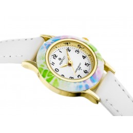 ZEGAREK DZIECIĘCY PERFECT LP165-6 - KOMUNIJNY - biały (zp808b)ZEGAREK DZIECIĘCY PERFECT - KOMUNIJNY - biały (zp808b)