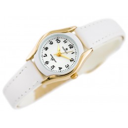 PERFECT LP223-3 CHILDREN'S WATCH - COMMUNION - white (zp800a) + BOXZEGAREK DZIECIĘCY PERFECT - KOMUNIJNY - biały (zp800a)