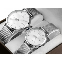 PRESENT SET OF 2 WATCHES (MEN'S AND WOMEN'S) NAVIFORCE - NF3008G+L (zn113a)KOMPLET DWÓCH ZEGARKÓW NAVIFORCE - NF3008G+L (zn113a)