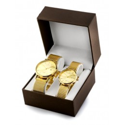 PRESENT SET OF 2 WATCHES (MEN'S AND WOMEN'S) NAVIFORCE - NF3008G+L (zn113c)KOMPLET DWÓCH ZEGARKÓW NAVIFORCE - NF3008G+L (zn113c)