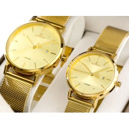 PRESENT SET OF 2 WATCHES (MEN'S AND WOMEN'S) NAVIFORCE - NF3008G+L (zn113c)KOMPLET DWÓCH ZEGARKÓW NAVIFORCE - NF3008G+L (zn113c)