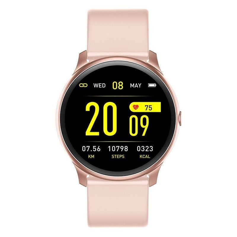 ZEGAREK DAMSKI Rubicon Smartwatch -  pink (zr605d)
