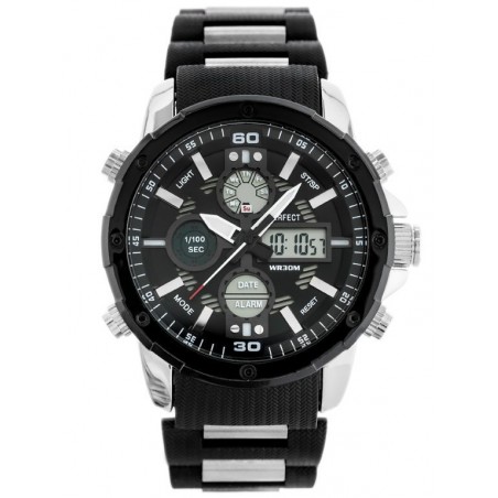 MEN'S PERFECT WATCH A8027 (zp296a) + BOX