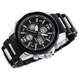 MEN'S PERFECT WATCH A8027 (zp296a) + BOXZEGAREK MĘSKI PERFECT A8027 (zp296a)